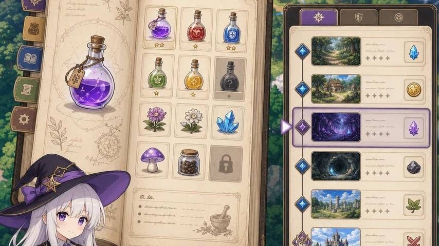 魔女秘药 主线探索 演示图 7