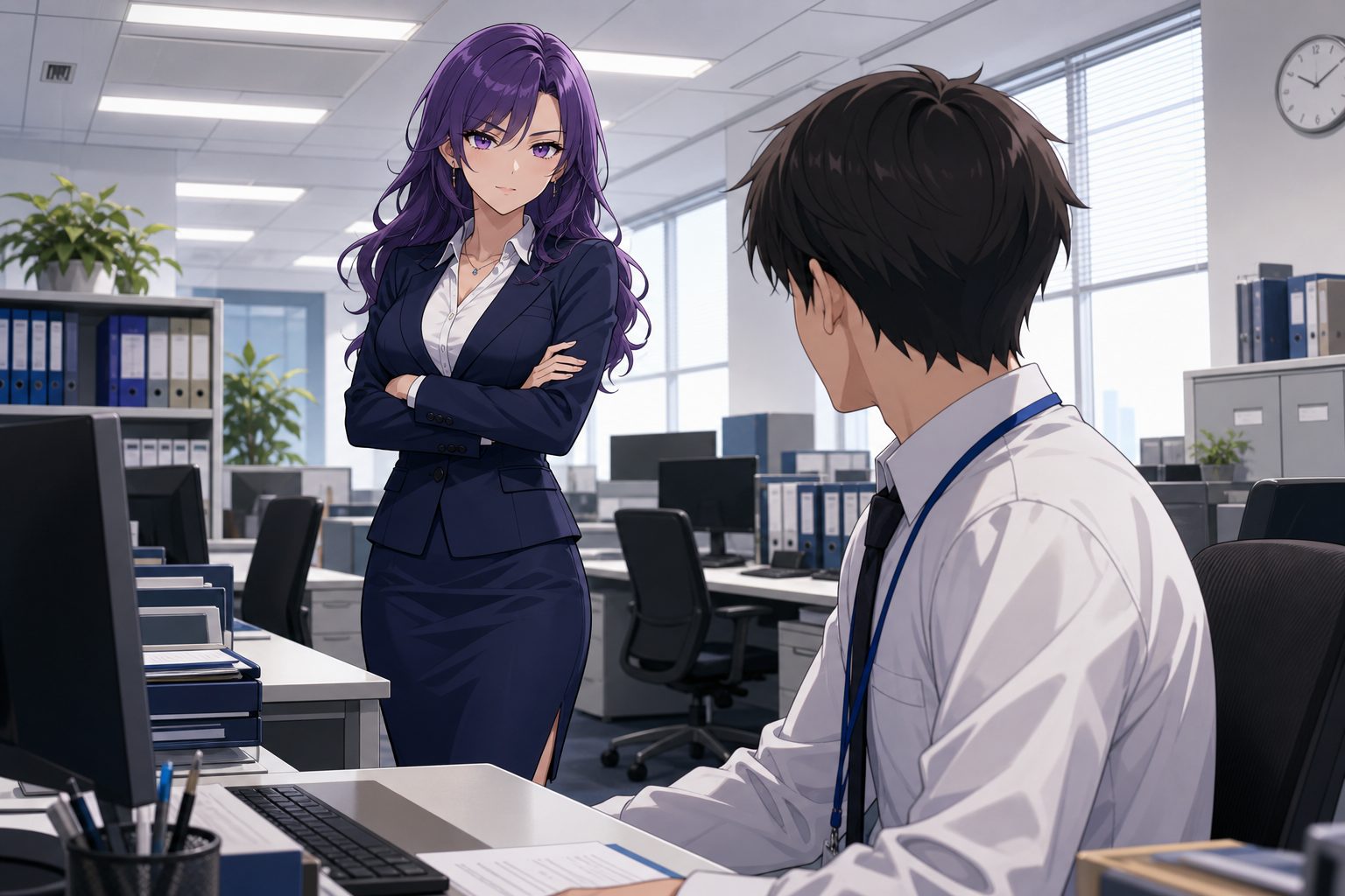 NTR办公室 剧情向SLG 画面 3