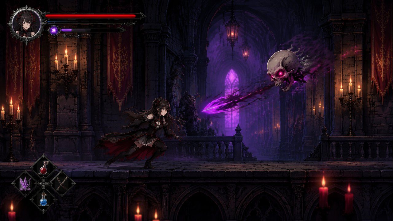 哥特少女勇闯恶魔城2 剧情互动 详情图 6