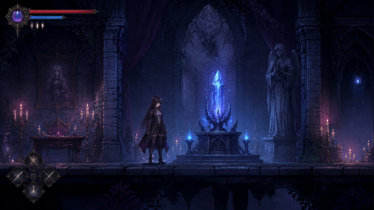 哥特少女勇闯恶魔城2 操作界面 画面 8