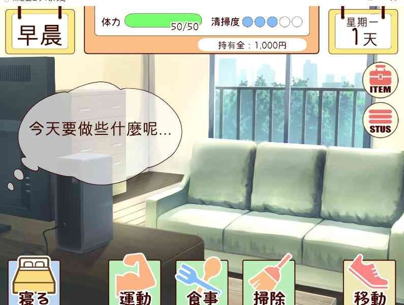 和妹妹一起的一个月 和妹妹一起的一个月攻略大全 体力清洁度与好感提升 封面图