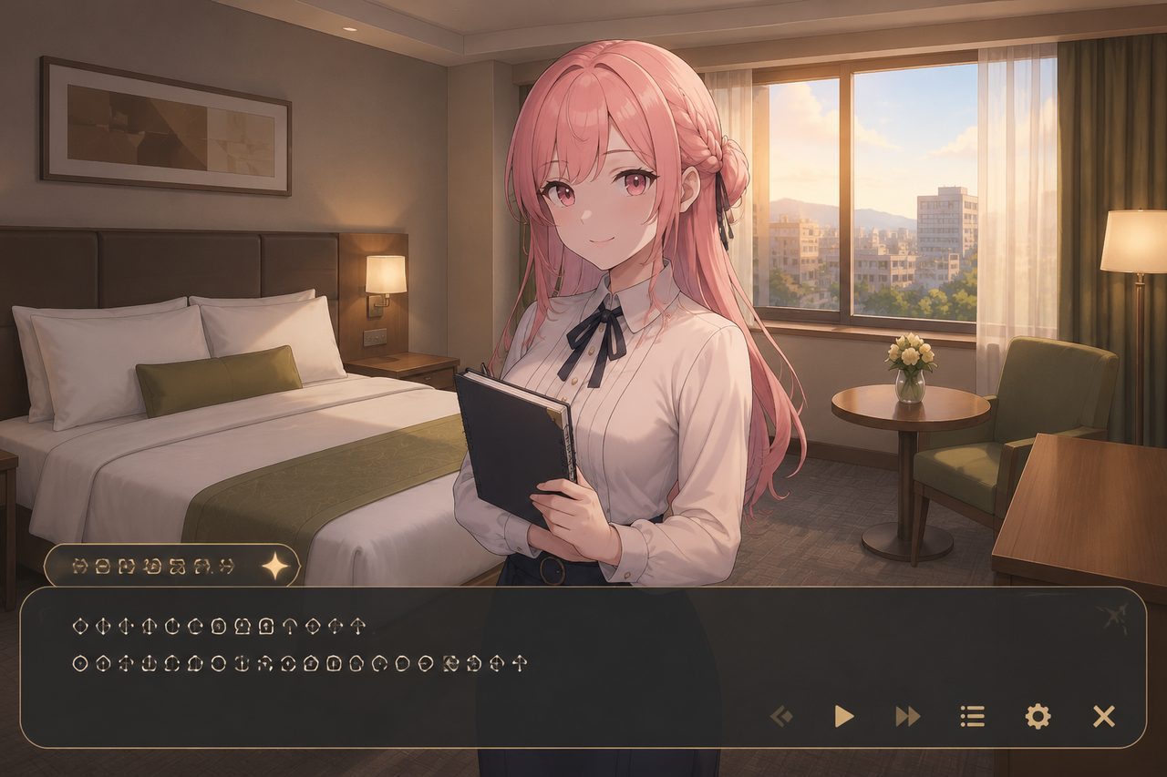 蛋少女 场景演出 页面配图