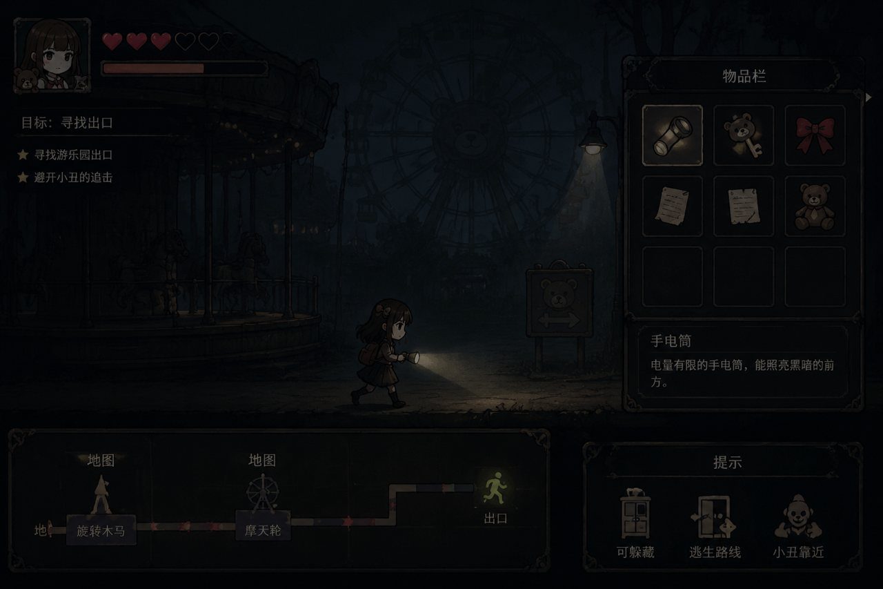 黑暗游乐园 操作界面 画面 5