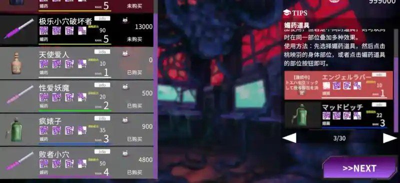 桃映羽3D模拟 攻略要点 画面 4
