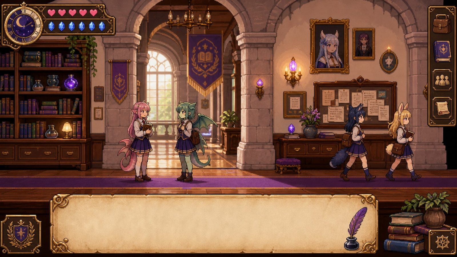 魔法兽娘学院MagicalMonster 攻略要点 场景图 3
