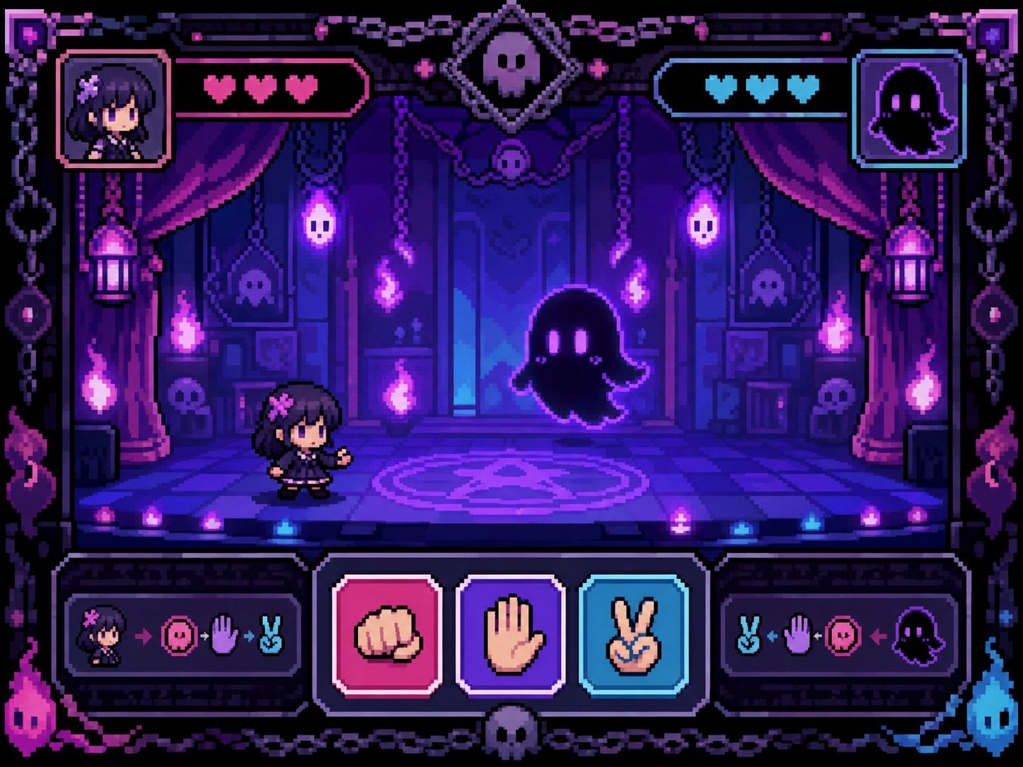 色情猜拳GHOST篇 回看模式 演示图 2
