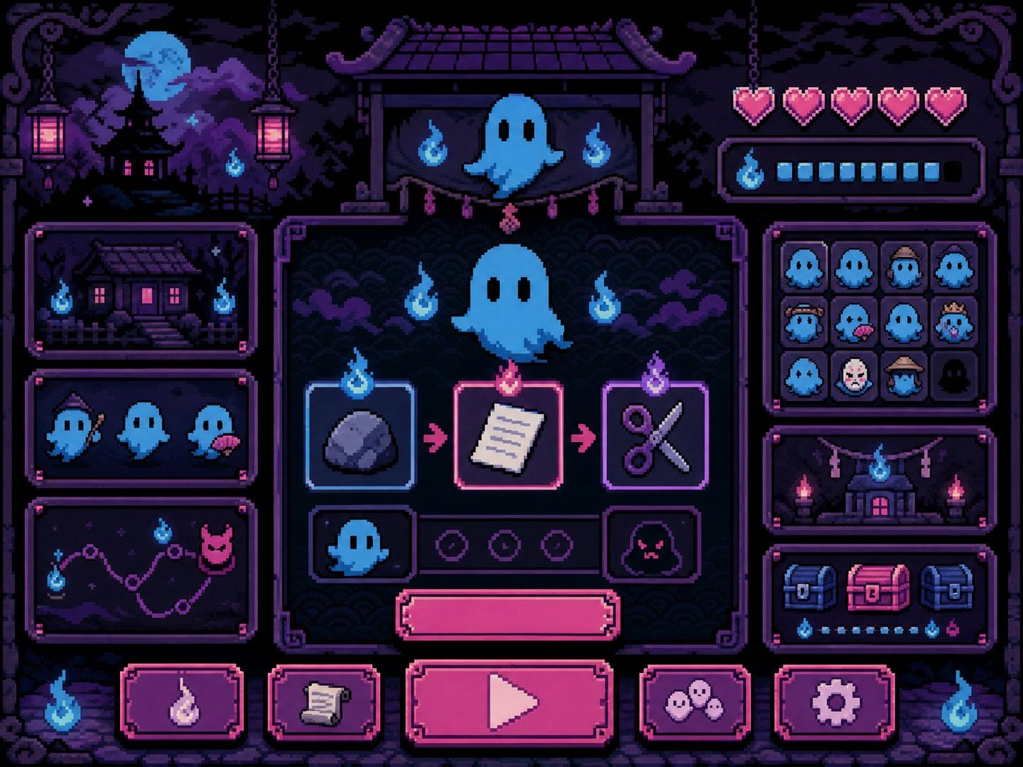 色情猜拳GHOST篇 角色路线 资料图 1